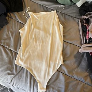 White bodysuit shirt